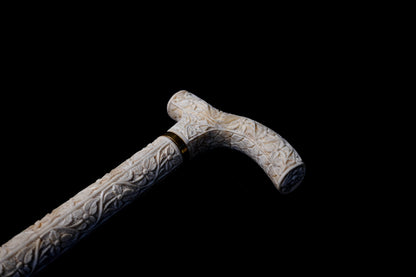 BoneStride: Nature's Elegance - Bone Walking Stick | OnlyViking