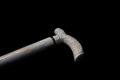 BoneStride: Graceful Support - BoneCraft Walking Stick