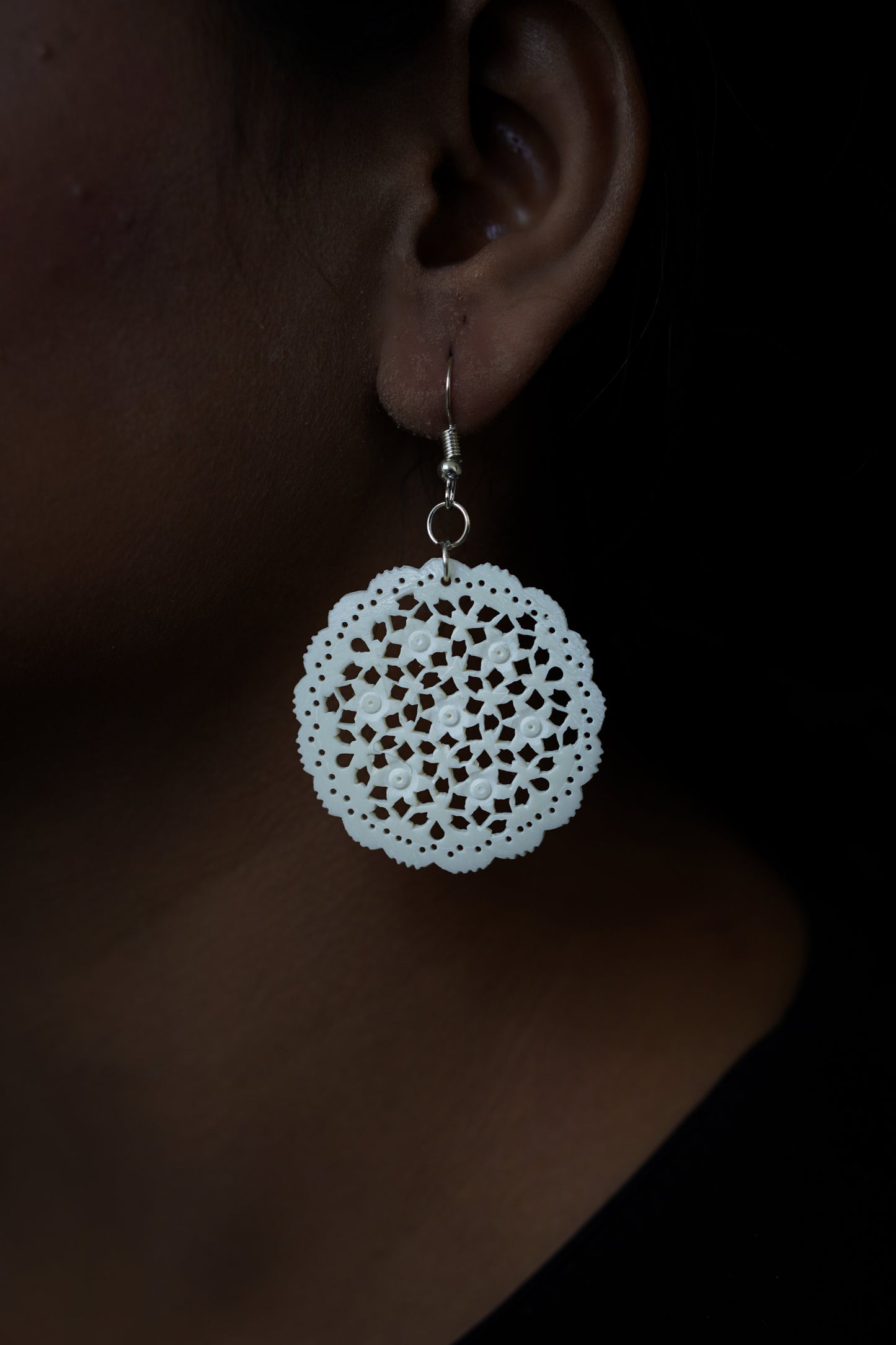 Cultural Reverie: Exquisite Handmade Bone Earrings