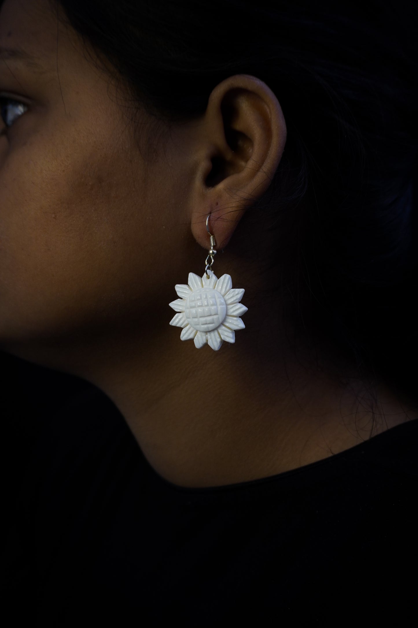 Celestial Charms: Artisanal Bone Carving Earrings