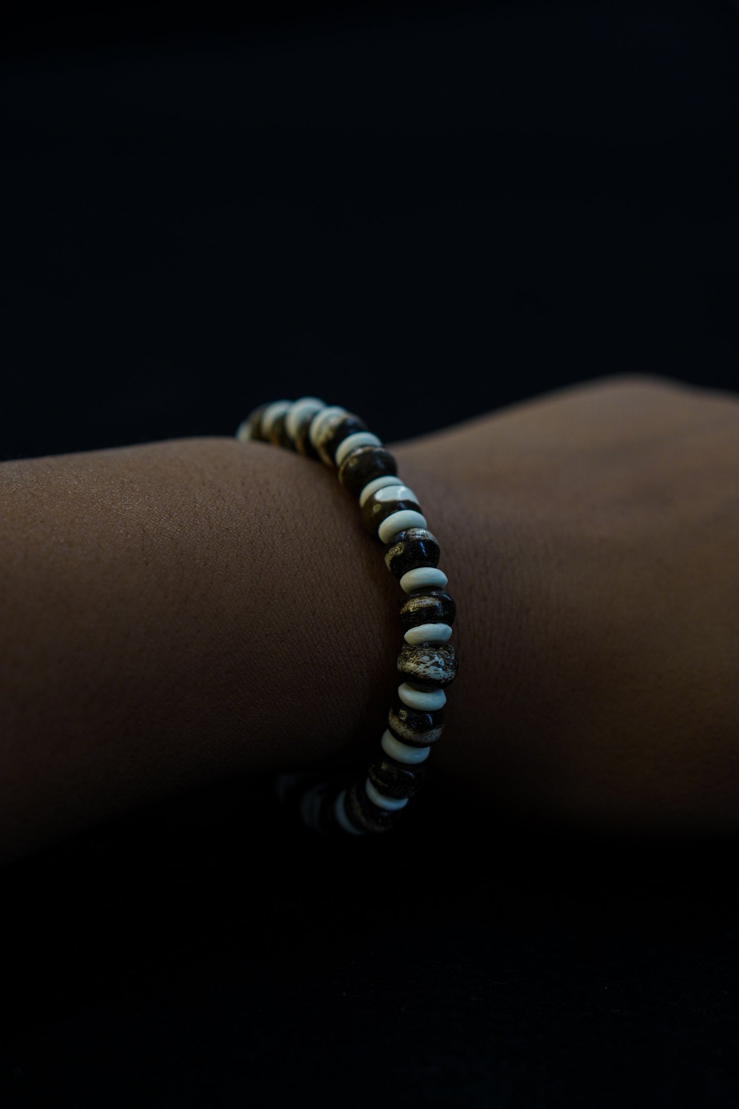 Bohemian Luxe: Handcrafted Bone Bracelets Collection