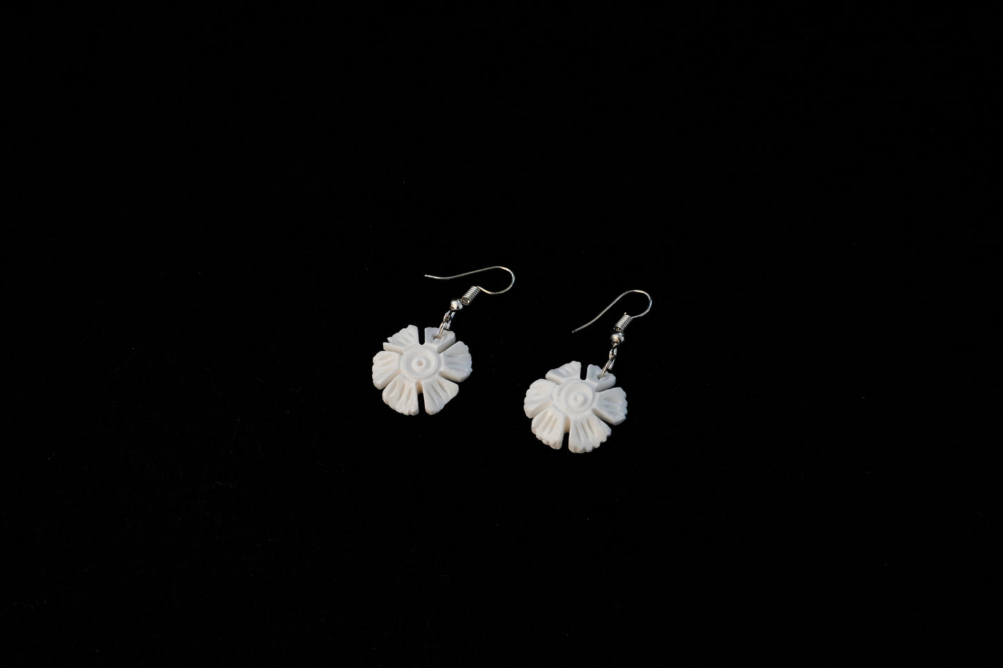 Divine Designs: Ethereal Handmade Bone Earrings