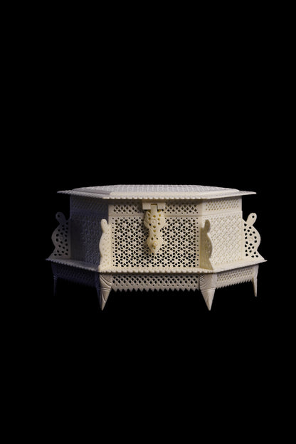 Artisanal Elegance: Handmade Bone Chest | OnlyViking