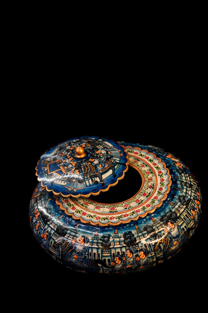 Timeless Treasures: Handcrafted Ancient Pottery Box