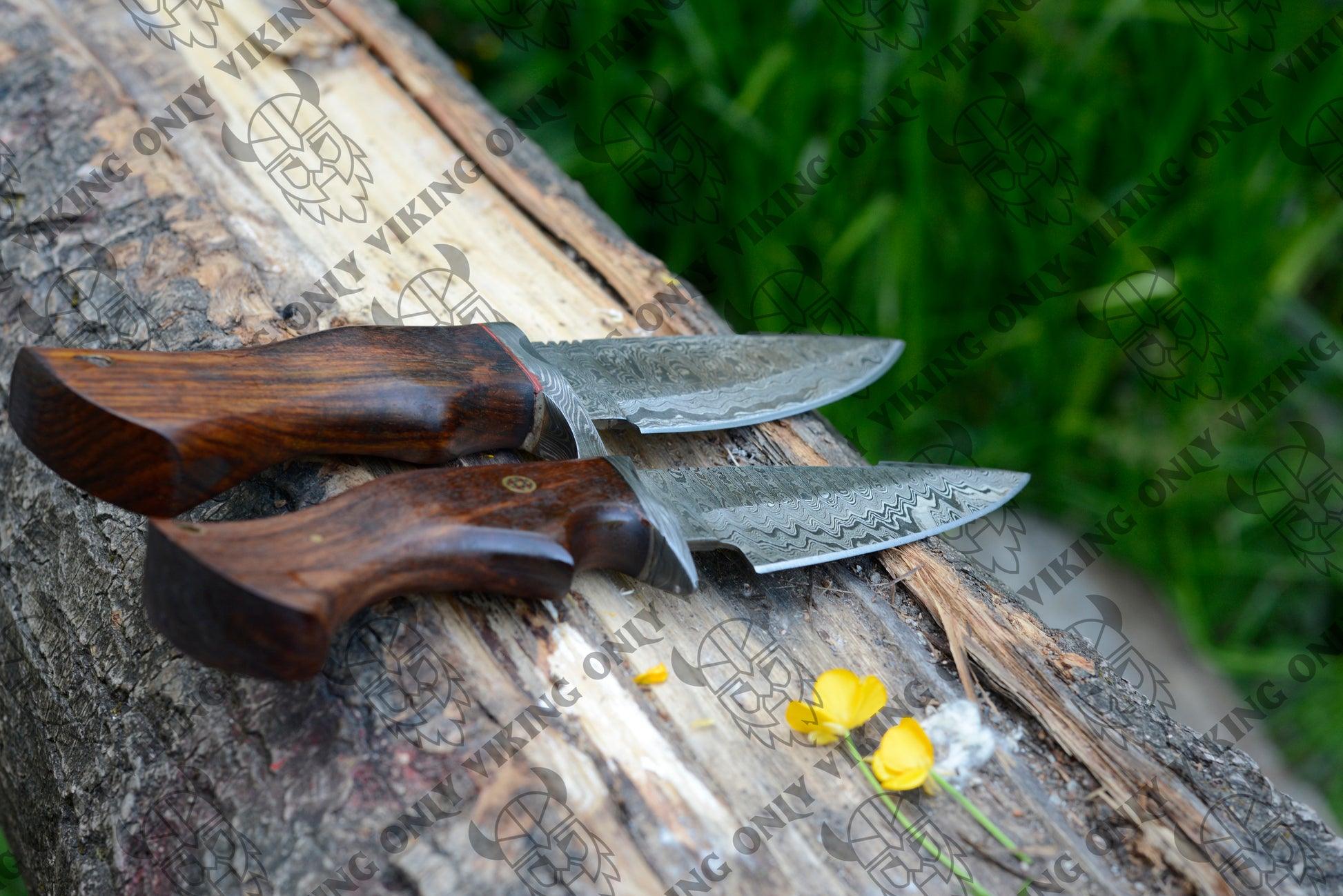 Damascus Knife - Quality Hunting and Camping, OnlyViking