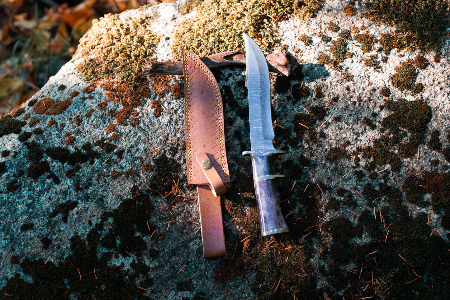 Midnight Fjell  | Damascus Knives