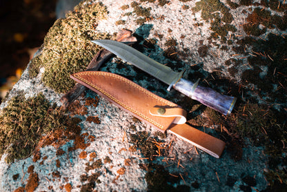 Midnight Fjell  | Damascus Knives