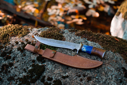 Azul Oak| Damascus Knives