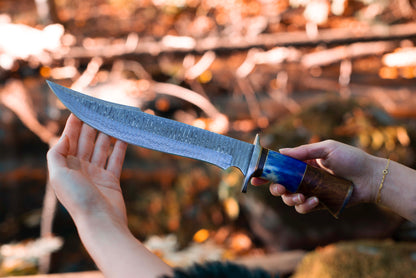 Azul Oak| Damascus Knives