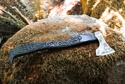 OnlyViking Axe - Handcrafted | Raven Axe