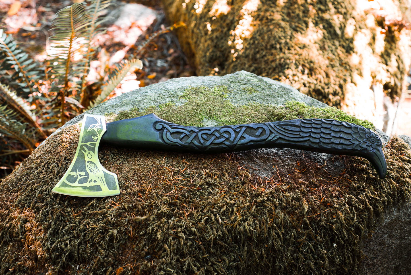 OnlyViking Axe - Handcrafted | Raven Axe