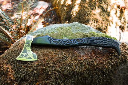 OnlyViking Axe - Handcrafted | Raven Axe