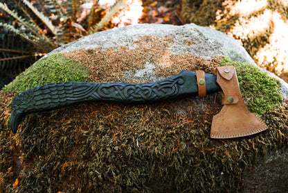 OnlyViking Axe - Handcrafted | Raven Axe