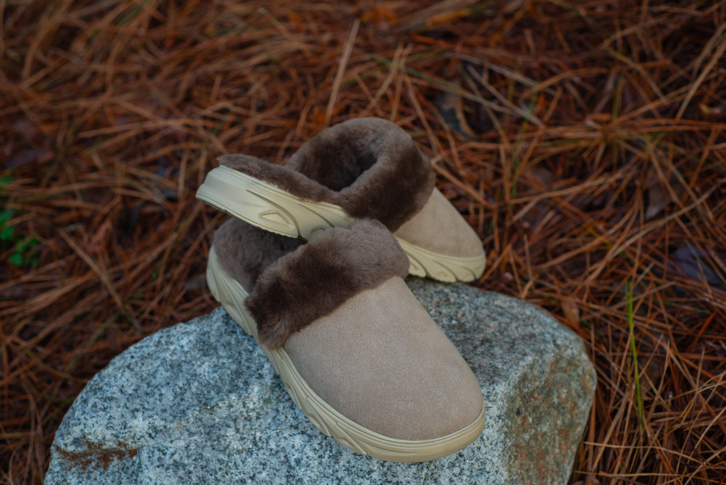 Handmade Leather Moccasin Style Slippers Traditional