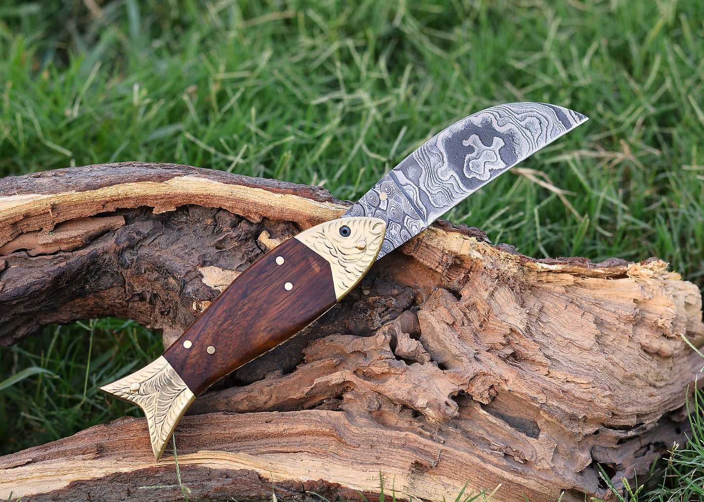 Odin's Fin| Damascus Knives (Wholesale)