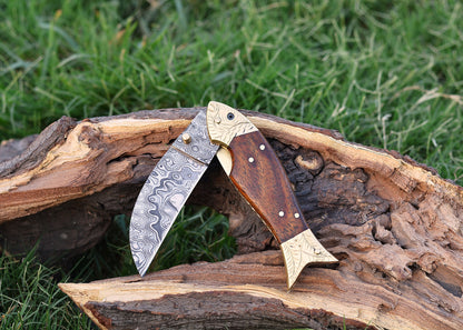 Odin's Fin| Damascus Knives (Wholesale)